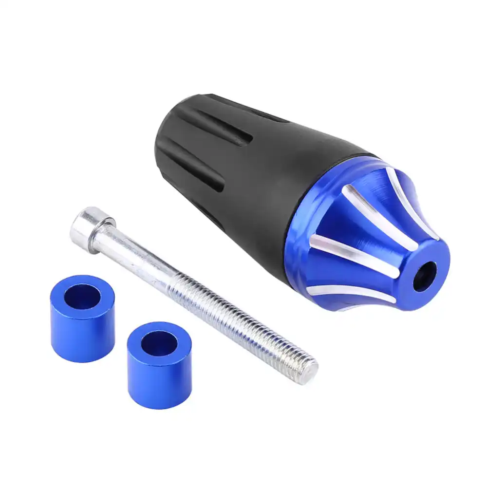 Red Protector contra choques deslizador de marco de aleaci/ón de aluminio CNC para motocicleta Protector contra choques que cae Protecci/ón del motor
