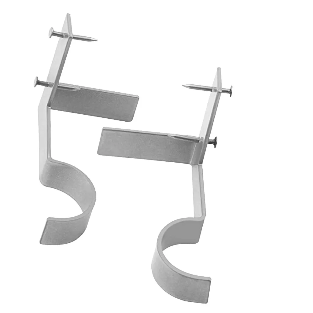 

Single Hang Curtain Rod Holders Bracket Into Window Frame Curtain Rod Bracket Repisas De Pared Decorativos