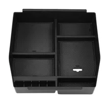 АБС-пластик Автомобильная центральная консоль ящик в салон для хранения в подлокотнике Органайзер лоток 33*29*6 см/12,9 ''* 11,4''* 2,36''