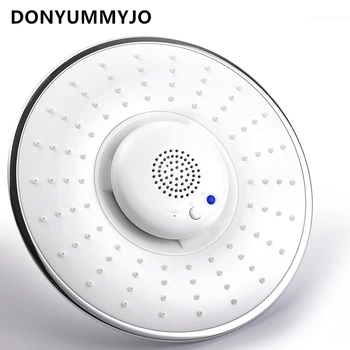

1pc Creative Home Music Shower Top Spray Shower Head Built-in Bluetooth Can Call Music Phone Nozzle