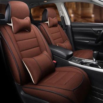 

Flax car seat cover for audi a3 8p a1 a3 a4 a4l a5 a6 a6l a7 a8 8p 8v a4 b6 b7 b8 a6 c5 c6 c7 q5 q7 tt car accessories