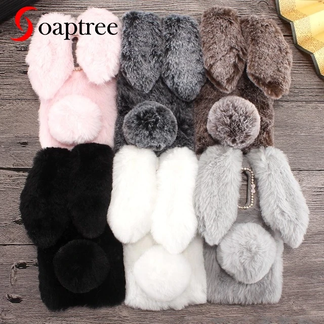 

Rabbit Fur Cases For ZTE Blade A910 A610 A602 A601 A530 A606 A522 A520 A511 A515 A510 A330 A310 A462 Plus BV0730 BA910 Case Bags