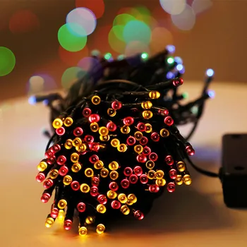 

32M/52M/102M LED String Light 8Functions Waterproof Outdoor Solar Lawn Lamp Garden Fairy Chains Christmas Holiday Party