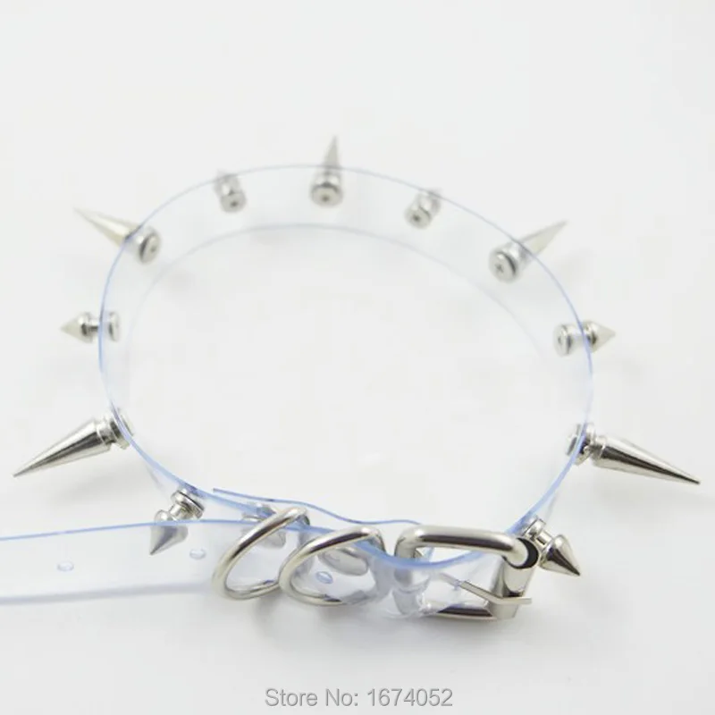 Ожерелье чокер ручной работы из ПВХ в стиле Харадзюку|collar necklace|clear chokerpunk harajuku |