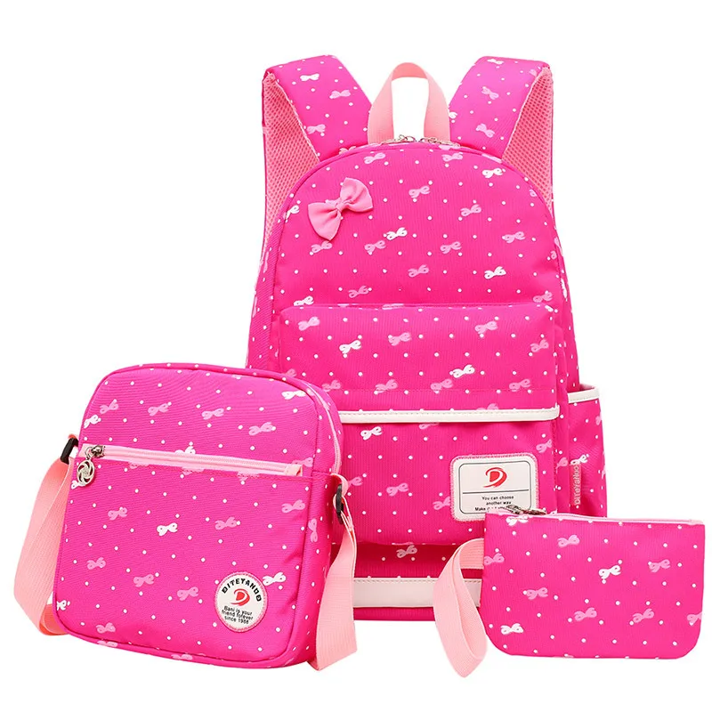 3 pçs set Moda de impressão sacos