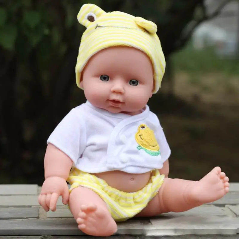 Reborn Baby Dolls 30 см силиконовая кукла-реборн ручной работы мягкая виниловая силиконовая Реалистичная детская игрушка для новорожденных для детей подарок на день рождения