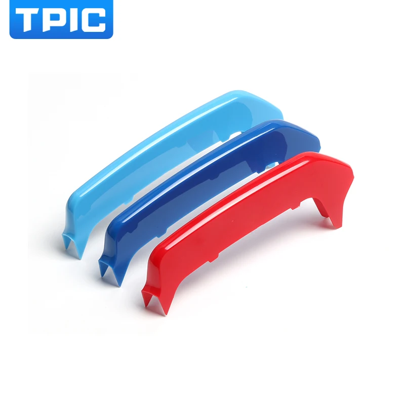 TPIC 3D Автомобильные Передние решетки отделка спортивные полосы чехол для BMW F20 F21 E87