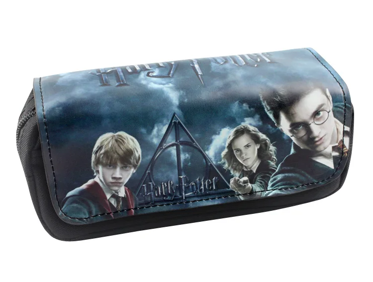 2017 New Harry Potter Cute Pencil Case Stationery Bags Yuri On Ice Undertale One Piece RWBY