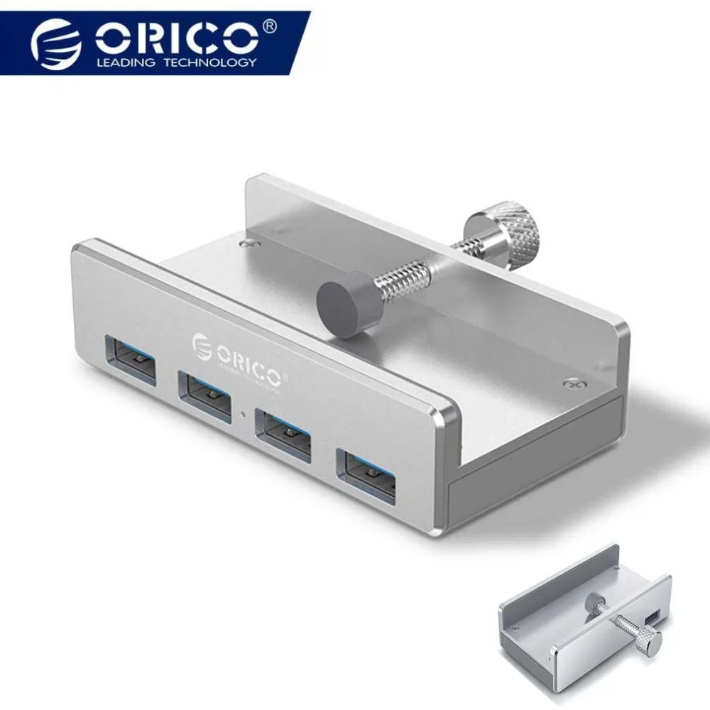 

ORICO Clip-type USB3.0 HUB with Card Reader Aluminum 5Gbps High Speed 3 Ports USB Splitter For SD PC Computer Accessories Laptop