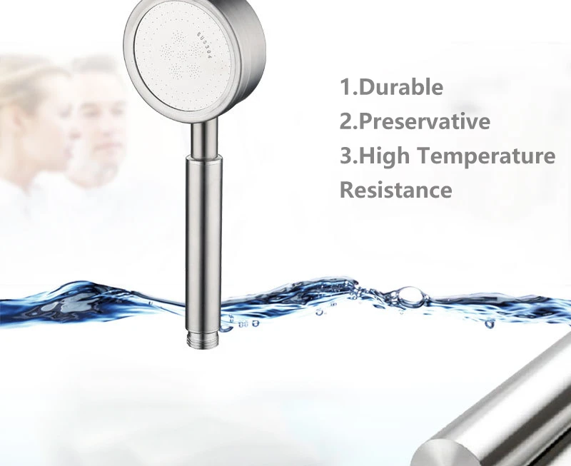 Высококачественная душевая головка Водосберегающие герметичный душ для ванной комнаты ручная квадратная душевая головка 300 отверстий