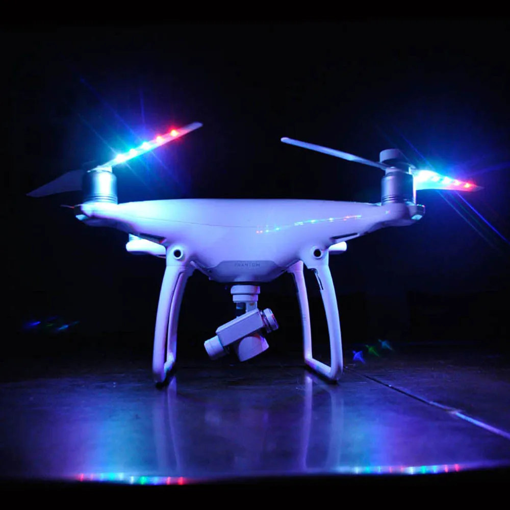 HIPERDEAL 1 пара светодиодных пропеллеров для DJI Phantom 4 Pro + Детали пропеллера дрона