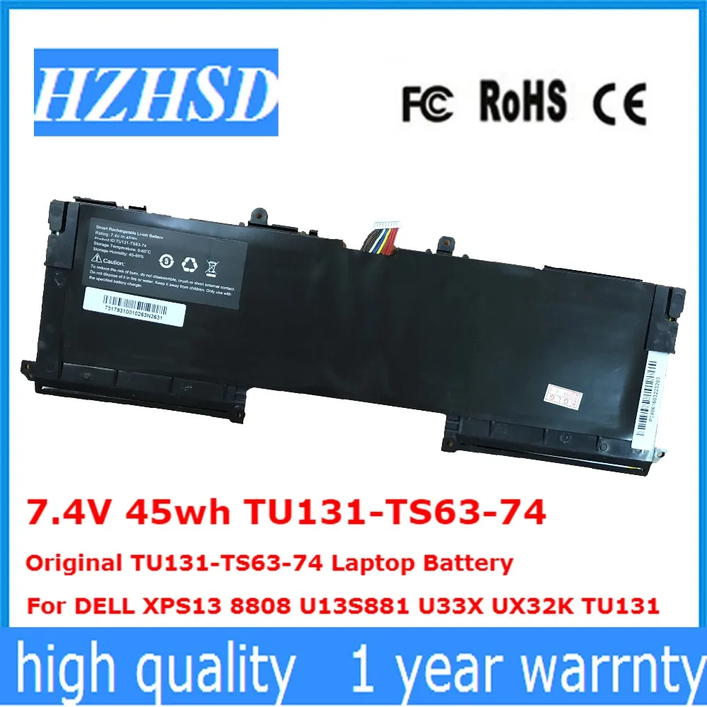 Аккумулятор для ноутбука DELL XPS13 7 4 U13S881 U33X UX32K TU131 8808 в 45 Вт/ч | Компьютеры и офис