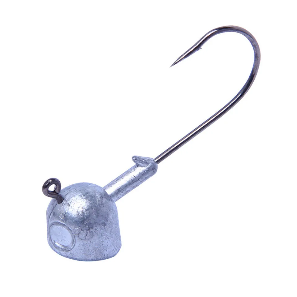 Buy 5PCS Lead Jig Head Fishing Hook 3.5g 7g 10g 14g
