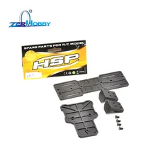 HSP RACING RC CAR SPARE PARTS ACCESSORIES 68119 ESC AND BATTERY HOLDER SET OF RGT 1/10 ELECTRIC ROCK CRUISIER RC CAR 136100 hglrc flipsky fsesc6 6 60a esc based upon vesc 6 aluminum case for electric skateboard rc car spare parts accessories