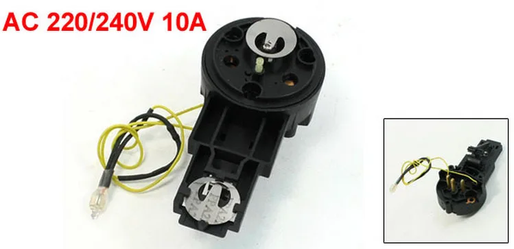 

3-Pin Terminals Tip Temperature Control Kettle Thermostat 220/240V 10A 4pcs