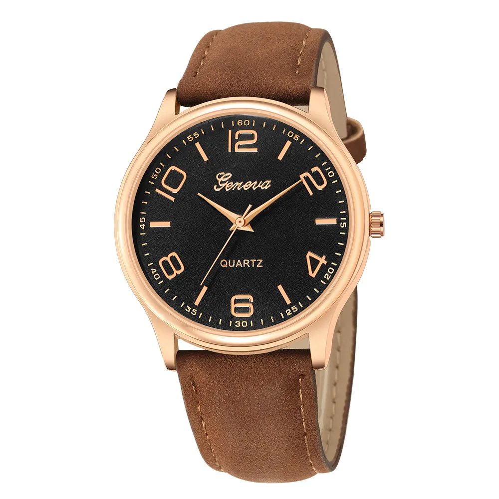 

Geneva Leather Strap Women Watches Bracelet Ladies Clock Hour Quartz Watch Luxury Brand Casual Reloj Mujer Dropshipping *E