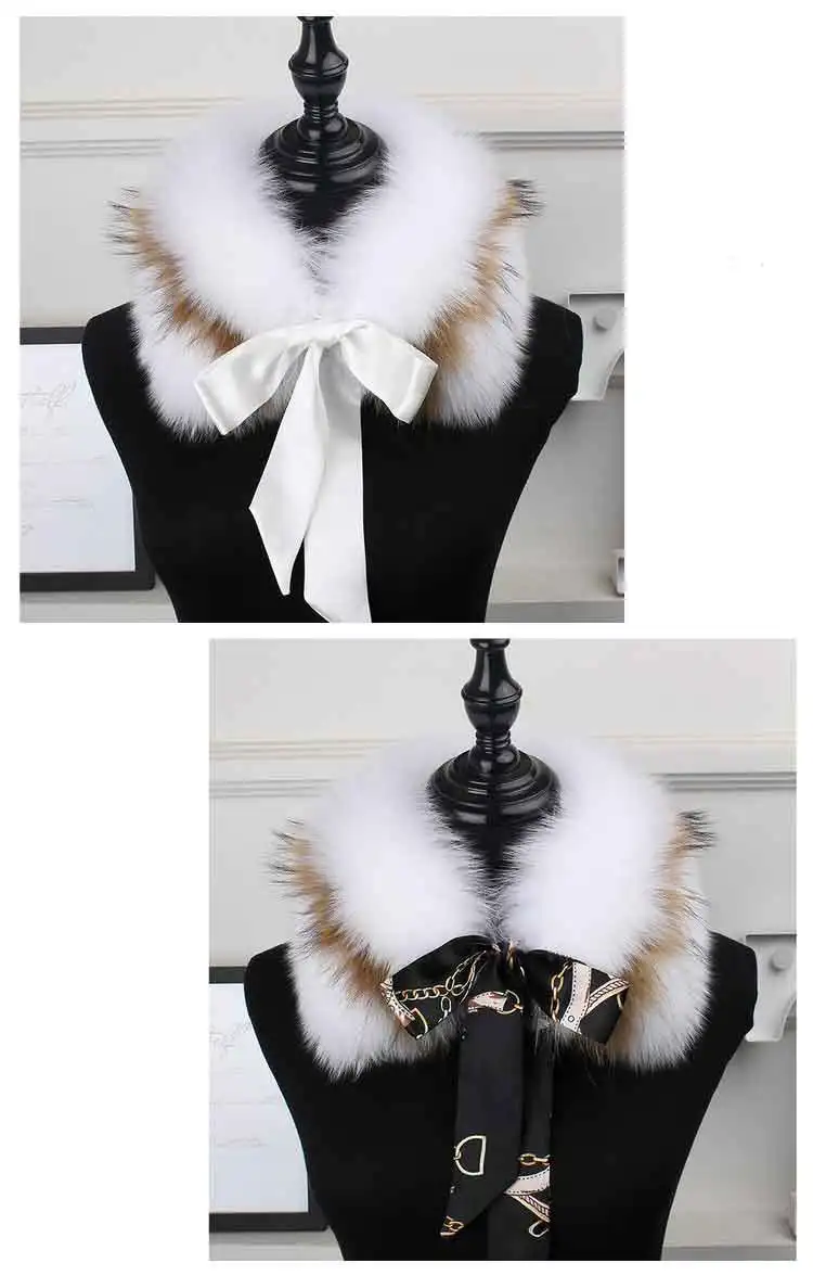 the new hot selling fox fur collar, the natural fox fur collar, the real fur collar child, the winter fur scarf ribbon