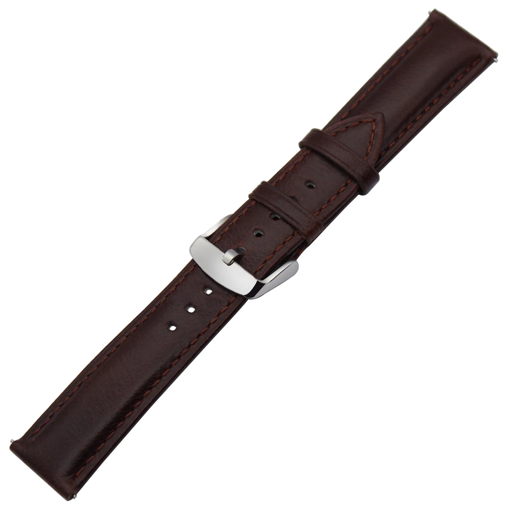 Ремешок для часов из натуральной кожи Garmin Vivoactive 3 Ticwatch 2 / E Samsung Gear Sport Quick Release