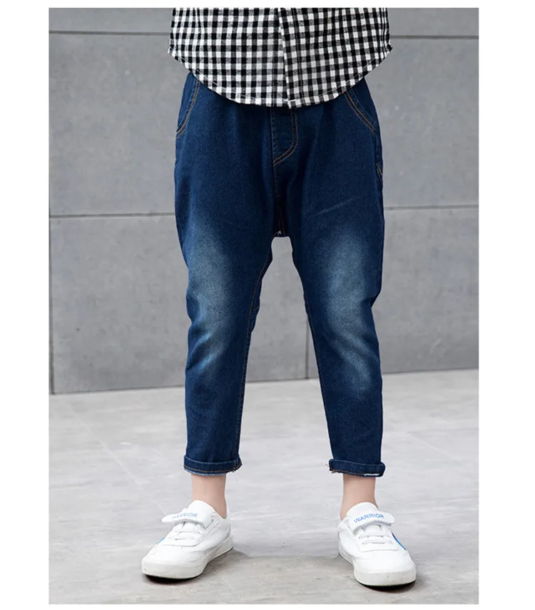 3-12 y boys jeans harem pants fashion kids jeans for boy denim pant cartoon dog print children trousers spring autumn clothes (5)