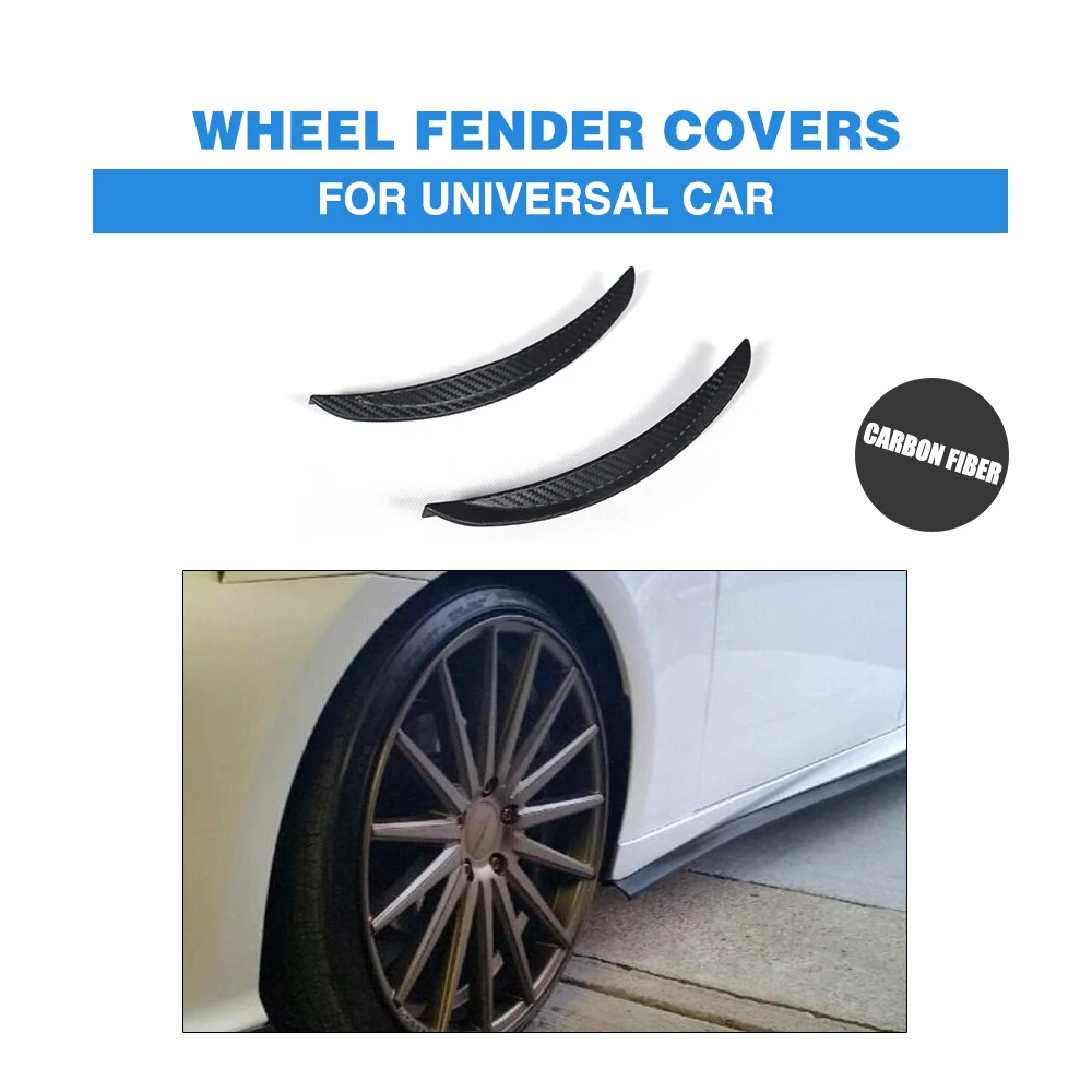 

2PCS/SET Soft rubber Wheel Arch Eyebrow Stripe Mud Flaps Car Wheel Modling Trims For BMW F10 For Audi A3 For VW Golf 4 For Benz