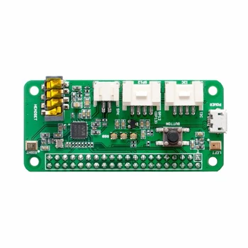 

Respeaker Intelligent Voice Dual Microphone Expansion Board Pi HAT V1.8 for Raspberry Pi ZERO/3B/2B FZ3295