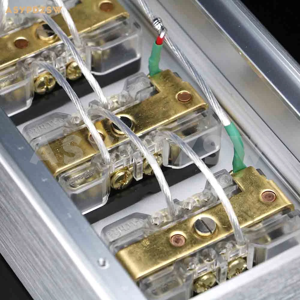 Hi Fi алюминиевая позолоченная фосфористая медь стандарта США распределитель