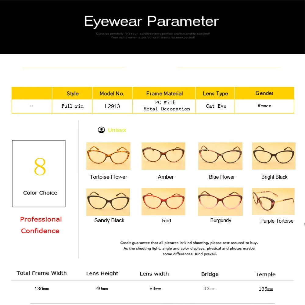 Кошачий глаз очки Оптическая оправа очки с полной оправой красоты очки для работы за компьютером металлические украшения может сделать близорукость лучше себя запас L2913