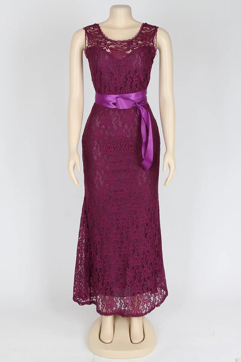 Kostlich Summer Women Long Dress 2017 UK Green Elegant Prom Fashion Casual Ladies Maxi Clothes Evening Party O-Neck Lace Dresses (35)