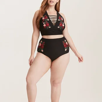 Plus Size 5XL 4XL Swimsuit 1