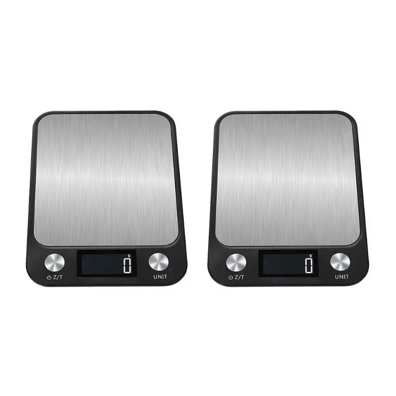 

Digital Kitchen Scale Stainless Stee 0.5kg/0.1g 5kg/1g 10kg/1g Stainless Steel Food Scales Platform with LCD Display kitchen