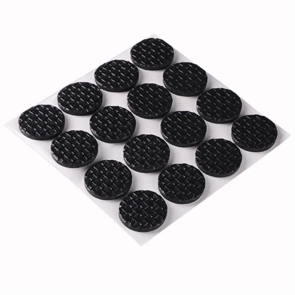 

WITUSE 2018 Fashion Furniture Scratch Pads Anti Slip Mat Black Floor Chair Table Leg Self Adhesive Circle Protector
