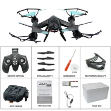 RC Drone With WIFI Camera Quadcopter Drones Headless Mode 6 Axis Gyro 4CH Drone Video 360 Degree Rollover Helicopter With Light