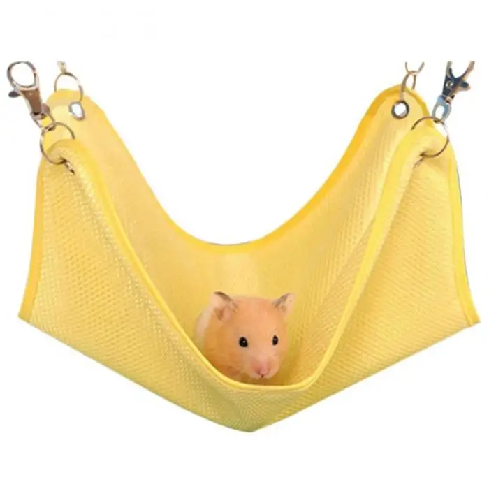 3pcs Hamster Beds Foldable Pet Mesh Hammock Soft Breathable Tent Kitten Playing Toys 899