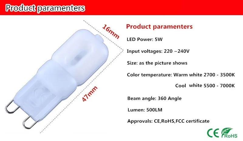 10X g9 светодиодный 14 светодиодный S 22 светодиодный S 32 светодиодный S AC 220V 230V 240V G9 светильник светодиодный лампы SMD 2835 светодиодный g9 свет заменить 30/40 Вт галогенная лампа