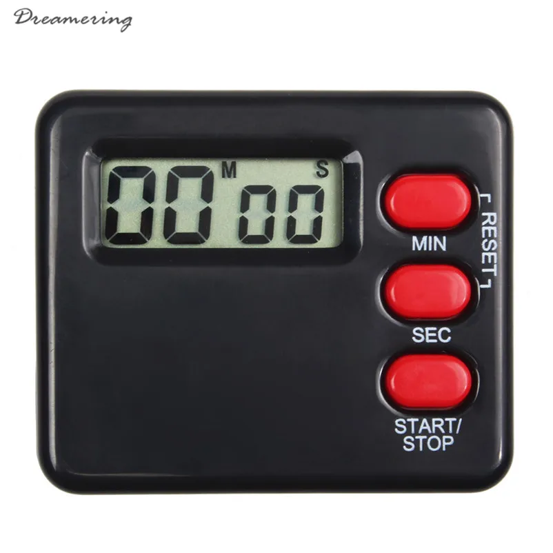 

High Quality Kitchen Clock Timer Cooking 99 Minute Digital LCD Sport Countdown Calculator Hot Sale Free Shipping,Dec 21