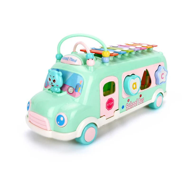 Новинка 1 шт. модель из сплава автобус металл diecasts игрушки транспортные средства