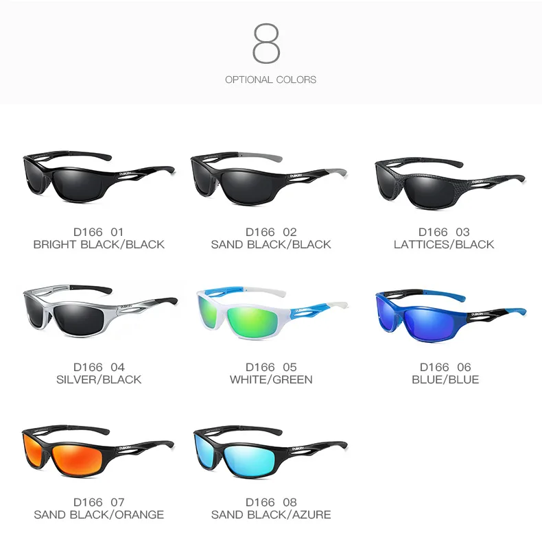 DUBERY поляризованных солнцезащитных очков Для мужчин Для женщин Брендовая дизайнерская обувь модные очки Для мужчин HD Drive солнцезащитные