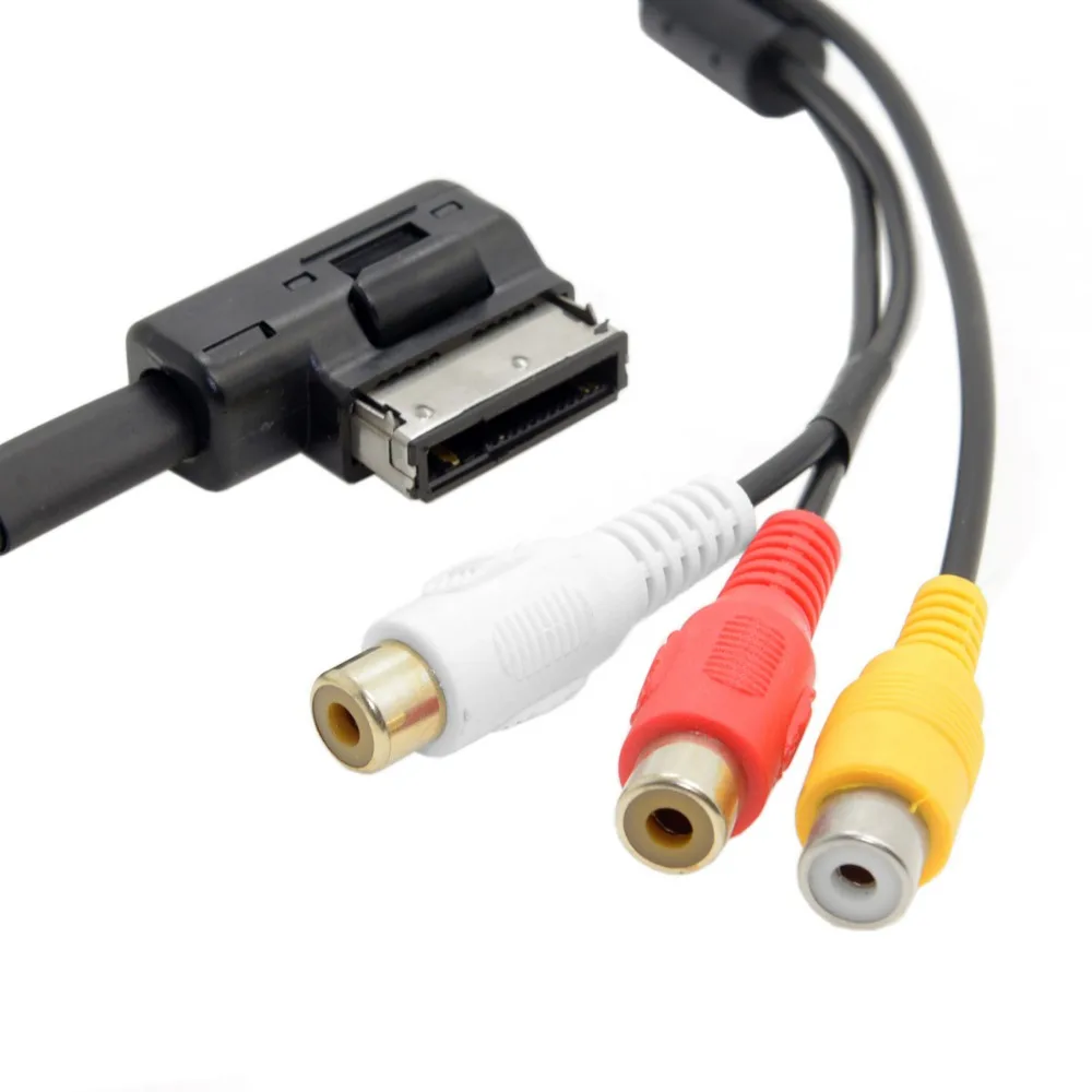 Аудио и видеокабель AMI MMI на 3 RCA разъем AUX для Audi A1 A7 A8 VW|Кабели VGA| |
