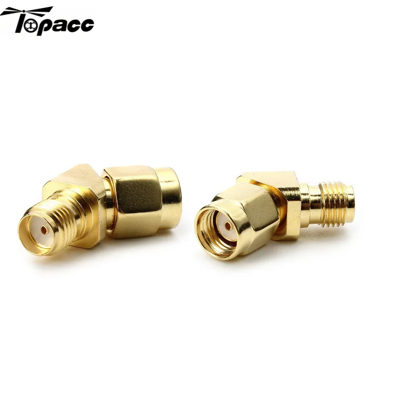 Горячая новинка 45/135 градусов RP SMA штекер женский антенный адаптер соединитель