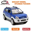 Best Buy Metal-Toys Diecast Model Cars Tucson-Scale Hyundai Children for with Openable-Door/pull-Back-Function GjMmYz6B
