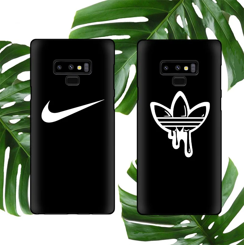 

Soft Phone Cover Case For Samsung Galaxy S8 S9 S10 Plus S10e Note 8 9 Matte Silicone Cases Street Air Jordan Sports Brand Coque