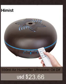 Humificador aromaterapia Óleo Difusor Ultrasonic Névoa Criador