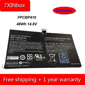 

7XINbox 48Wh 3300mAh 14.8V Genuine FPCBP410 FMVNBP230 FCBP0304 Laptop Battery For Fujitsu LifeBook UH554 UH574 Series Notebook