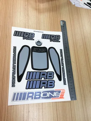 Наклейка с логотипом RB speedline для HSP XRAY HPI KYOSHO ARRMA 3Racing Tamiya|Детали и аксессуары| |