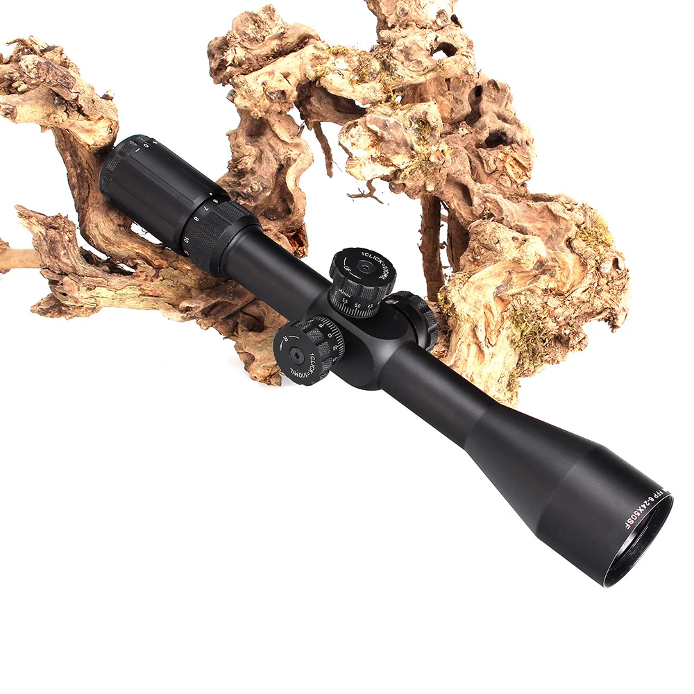 Ohhunt 6 24X50 SF FFP оптический прицел стекло Выгравированный охотничий Боковая