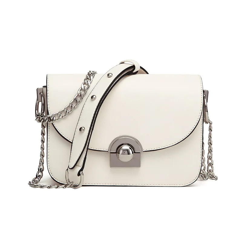

2018 New Trend Women Handbags Fashion Simple Flap Retro Korean Chain Version Shoulder Bag Ladies Lock Messenger Bag Bolsos Mujer
