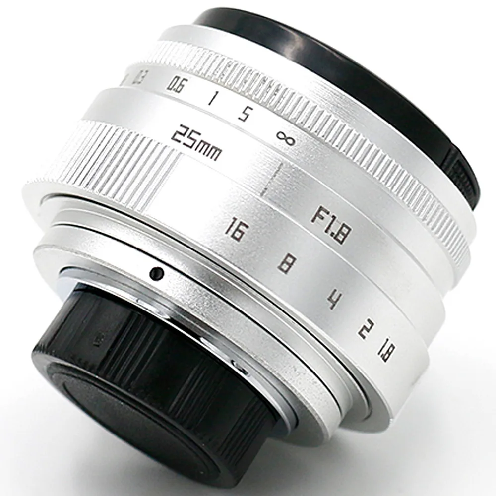 Новый Фуцзянь 25 мм f1.8 C mount объектив камеры видеонаблюдения II для N1 Fujifilm FX NEX Micro 4/3