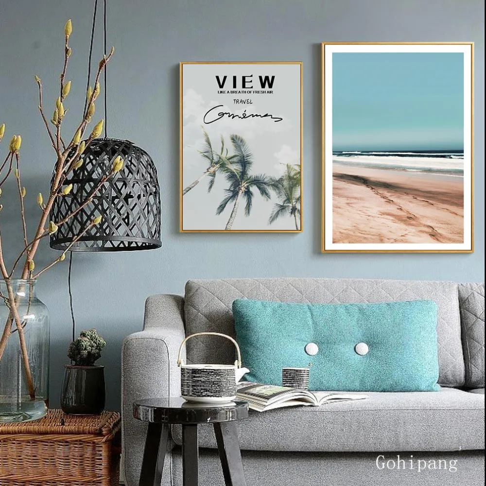 Scenery-Seaside-Wall-Art-Canvas-Painting-Beach-Nordic-Poster-Building-Prints-Wall-Pictures-For-Living-Room (3)