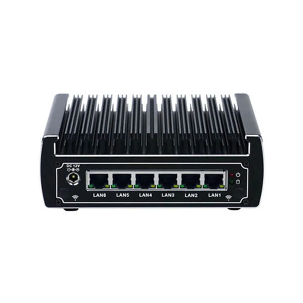 Оптовая продажа мини ПК Pfsense для Intel Celeron 3855u двухъядерный 6 гигабит Lan Dhcp сервер