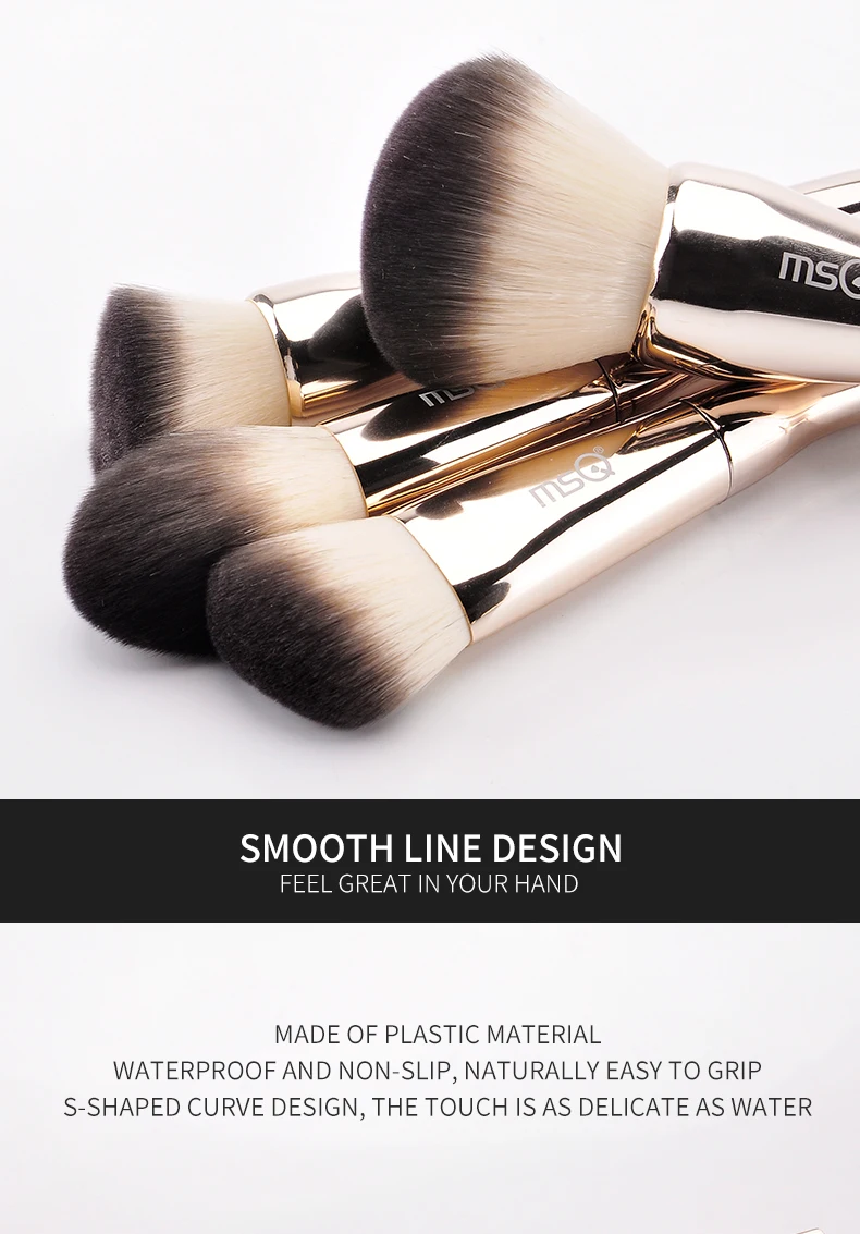 lidar com pincéis de maquiagem sombra em pó pincéis de maquiagem novidade professional msq 11 pcs diamante Grupo fundação make up cosméticos ferramenta 4 Cheap Aplicador de sombra